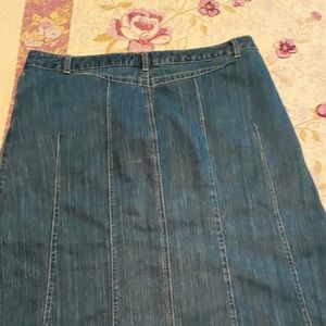 Christopher Banks denim skirt